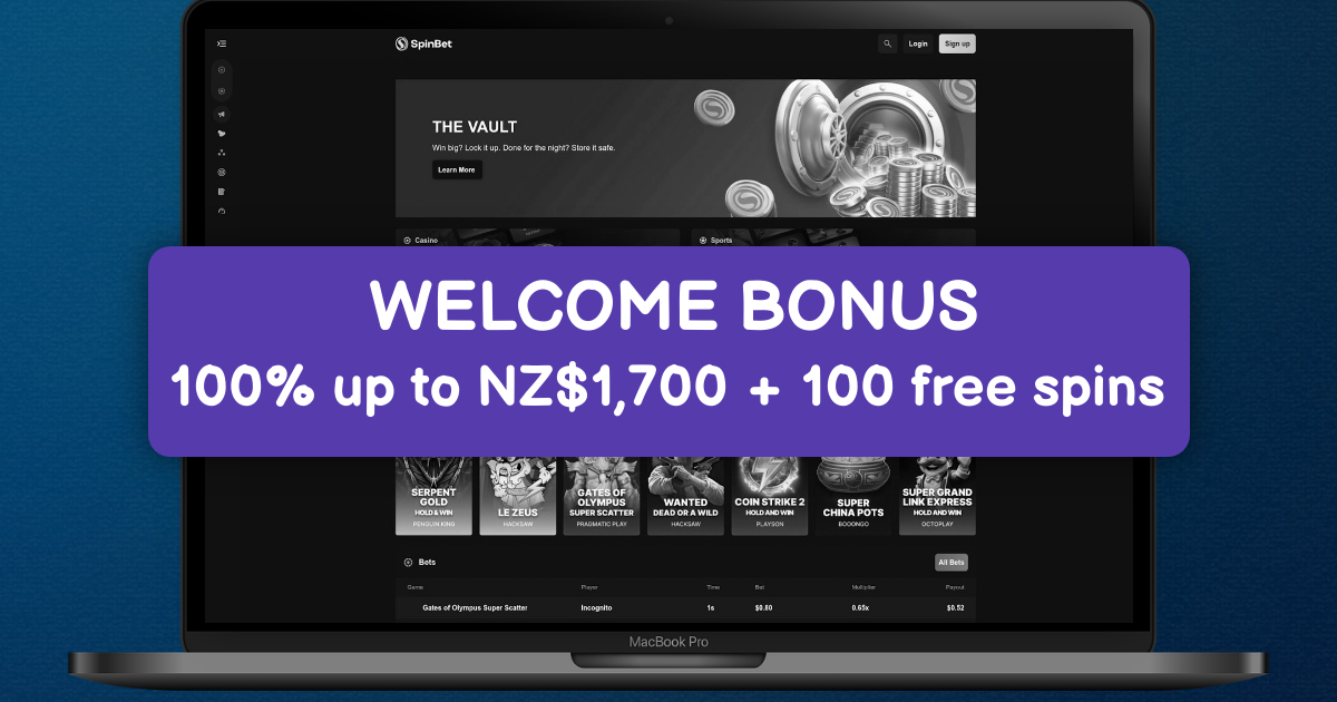 Spinbet Casino banner